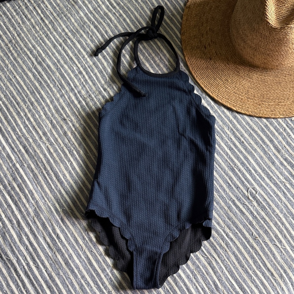 Marysia Swim Kids One-Piece Swimsuit in Navy